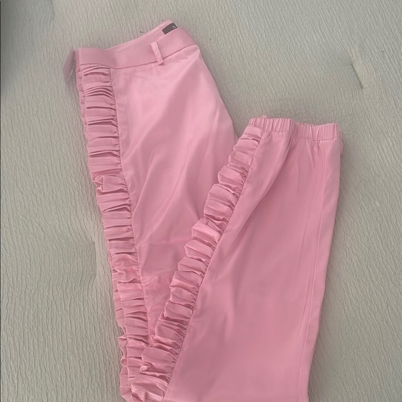 Pink Ruffled Kids Pants - Picture 4 of 4